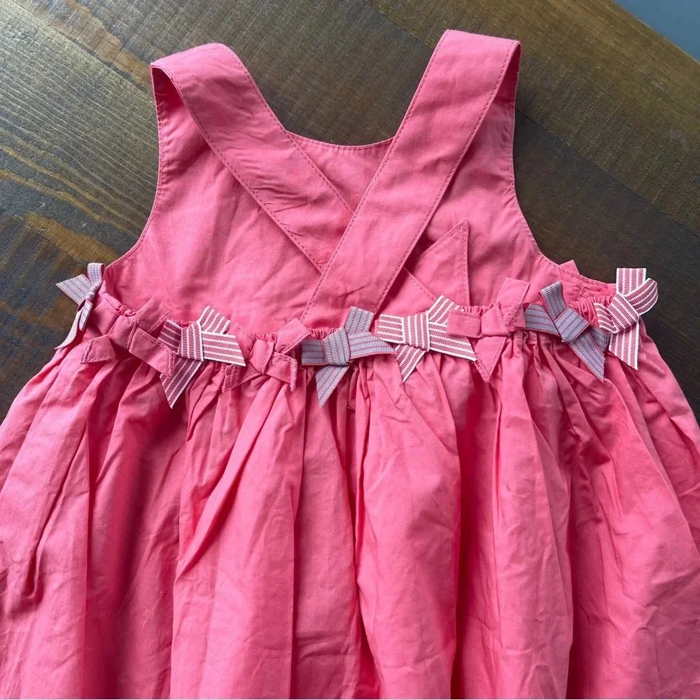 Dress strapless 3/6 months red Tartine et Chocolat